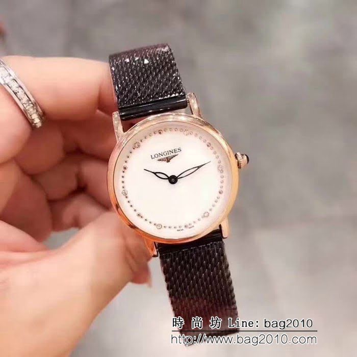 LONGINES浪琴 全新麗雅系列 石英女士腕表 WSS0665